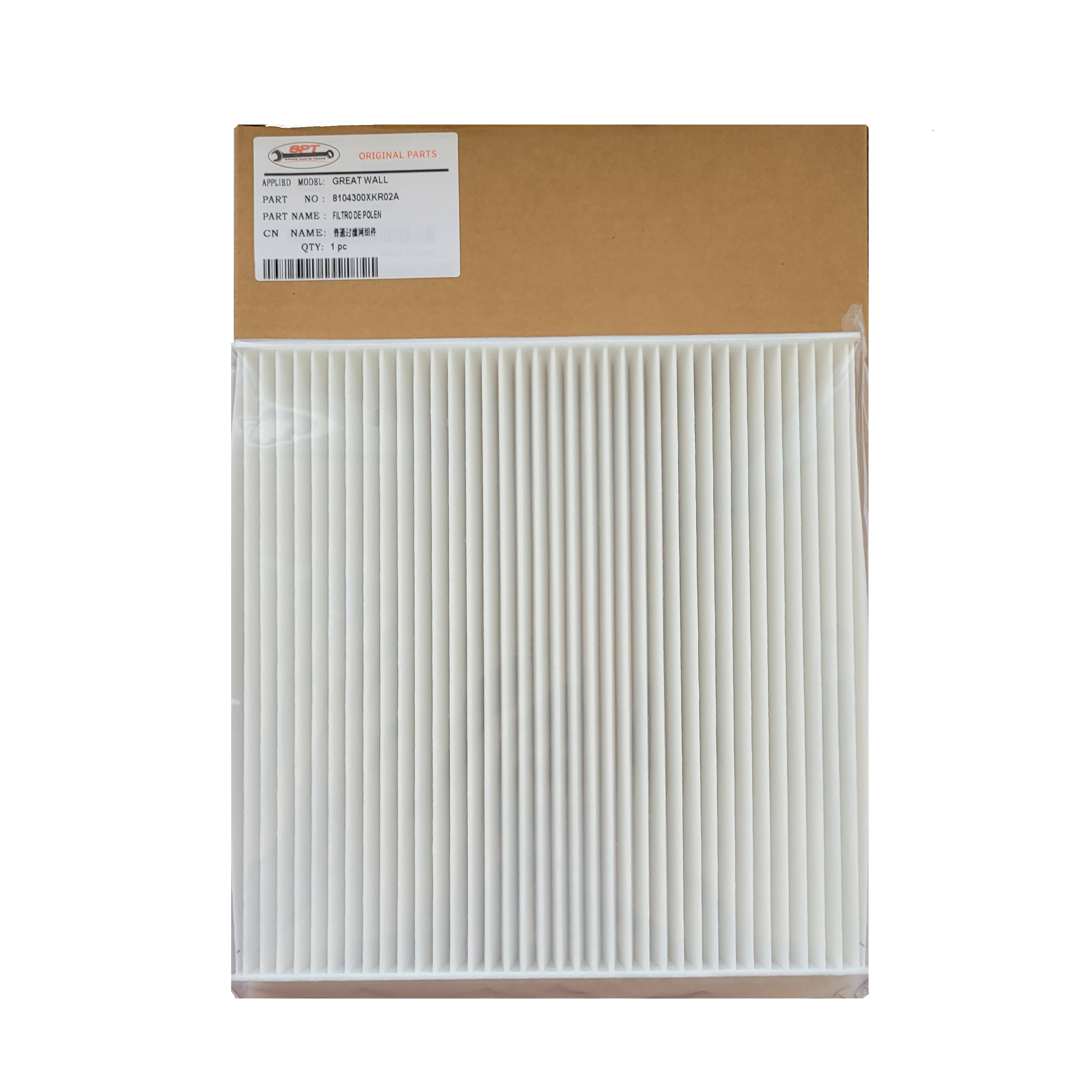 8104300XKR02A Filtro Polen Poer Filtro de Cabina – GWM Poer 2.0 (8104300XKR02B)